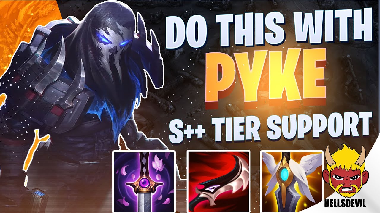 WILD RIFT | PYKE IS S++ TIER IF YOU DO THIS! (QUADRA KILL) | Pyke Gameplay | Guide & Build