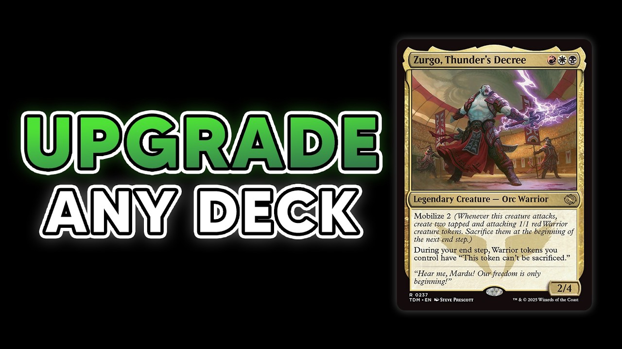 How To Upgrade LITERALLY ANY Commander Deck