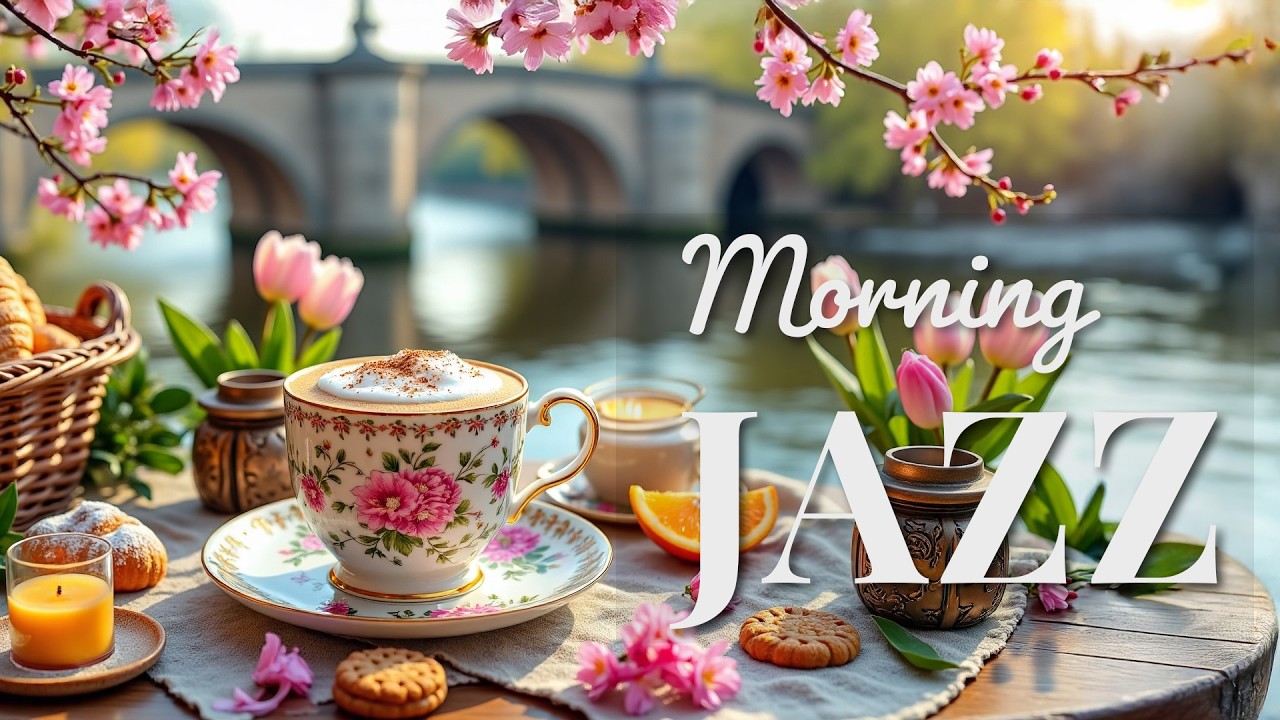 Peaceful Morning Jazz ☕ Smooth Instrumental Bossa Nova at Coffee Shop for Work and Study