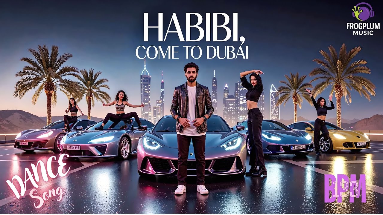 Habibi Come to Dubai | Latin Arabic Zumba Dance music | Dubai Vibes 