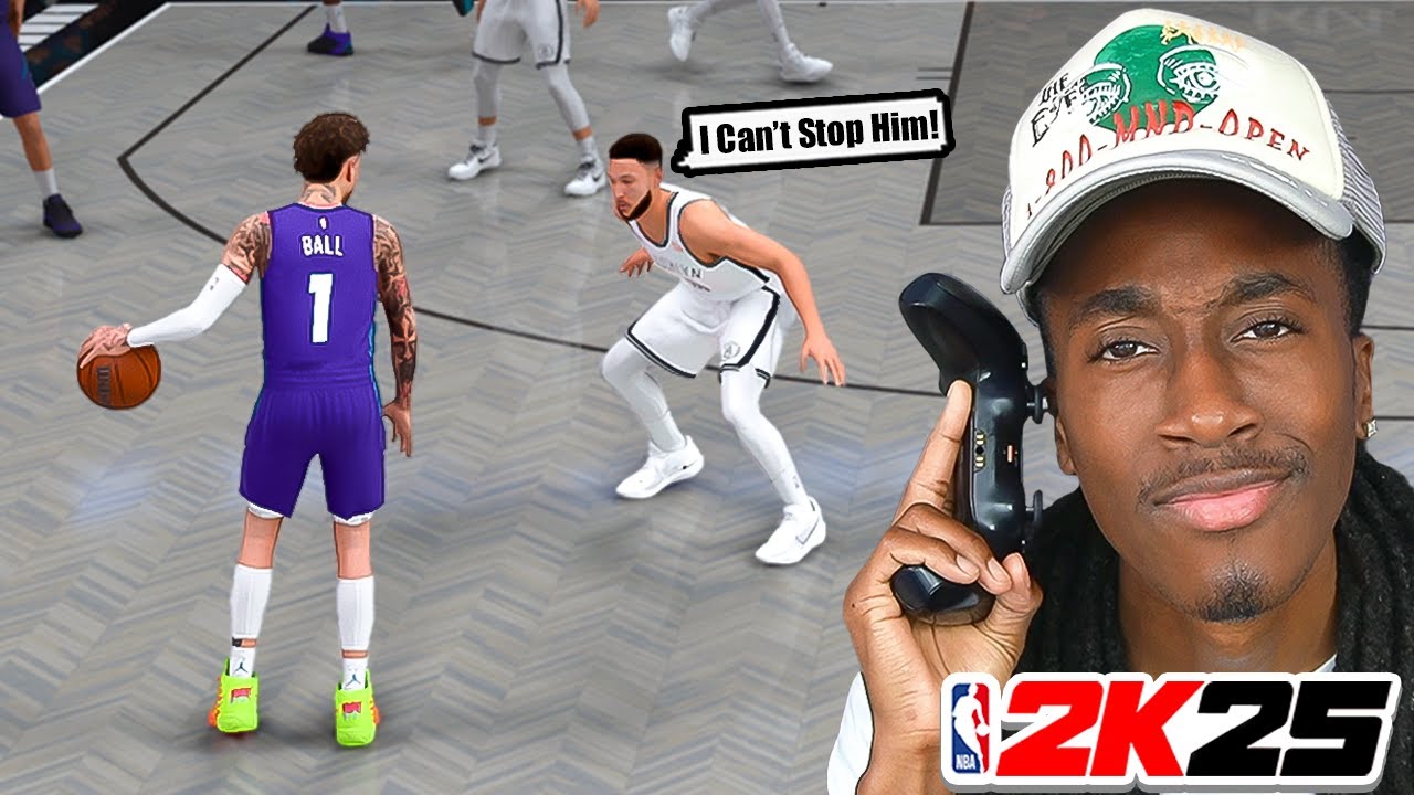 Заставить Off Ballers Rage выйти из игры с Ламело Боллом в NBA 2k25. Играйте сейчас онлайн.