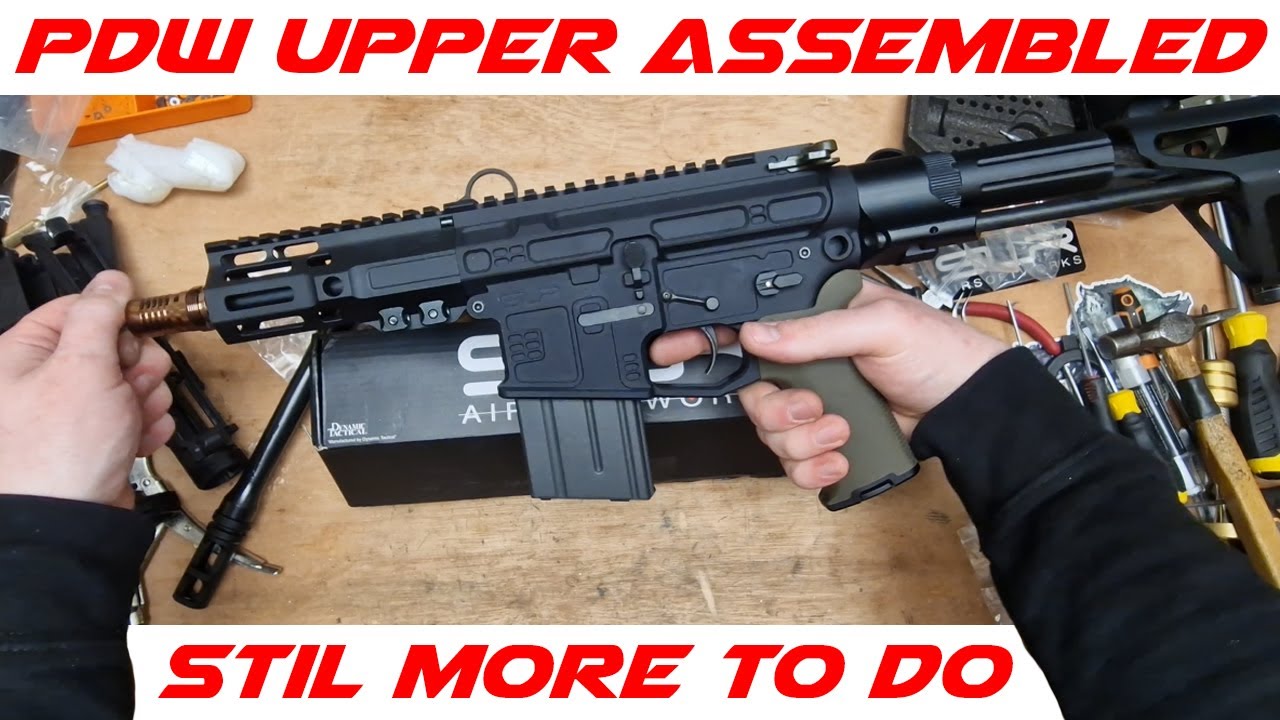 Tokyo Marui SLR B15 PDW Build - Part 3