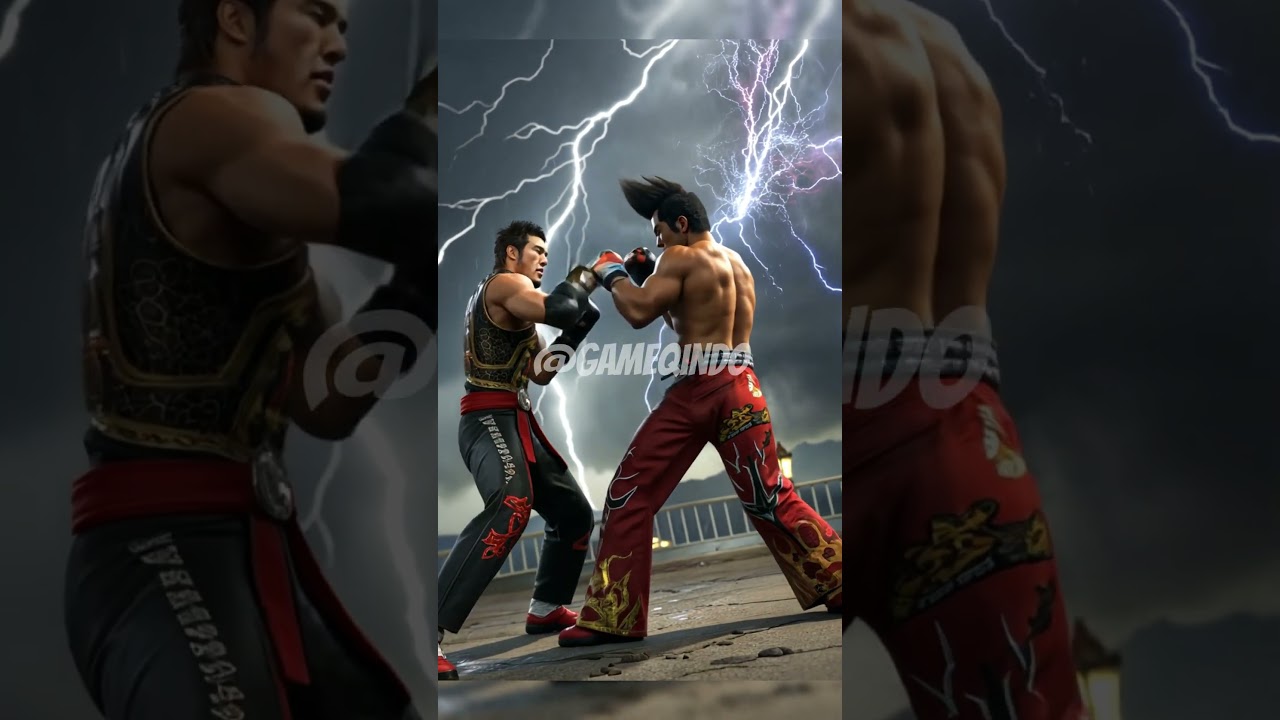 JIN - TEKKEN AI #gameqindo #jin #tekken #ai #fyp #shorts #videoshort #fypシ゚