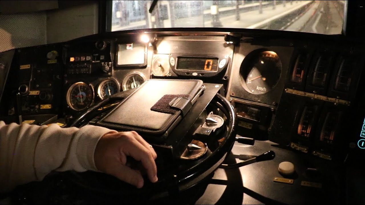 Dans la cabine d'une BB 7200 !