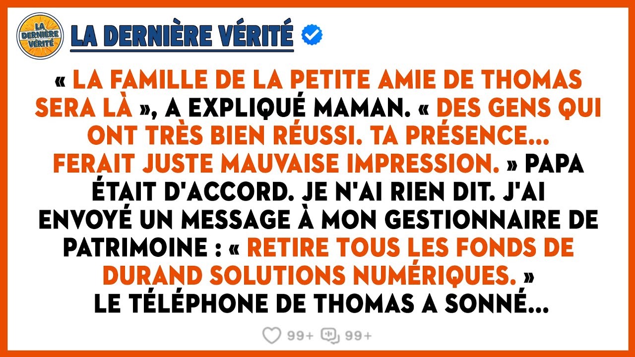 Ses Parents Lui Ont Dit : “Ne Viens Pas À La Fête De Remise De Diplôme, Tu Nous Mettras Dans...