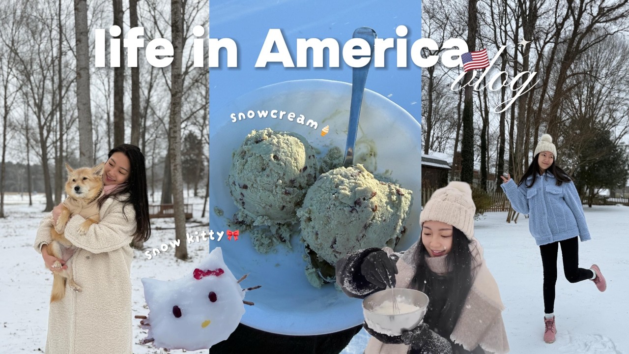 第一次這樣過冬天 ❄️｜瘋玩滑雪橇、打雪仗、堆 Kitty 雪人 、吃冬日美食⛄️