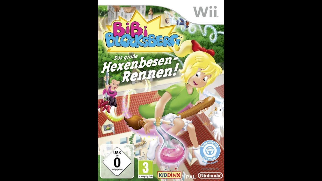Bibi Blocksberg: Das gro&szlig;e Hexenbesen-Rennen! - Wii - Full Game (Deutsch/German)