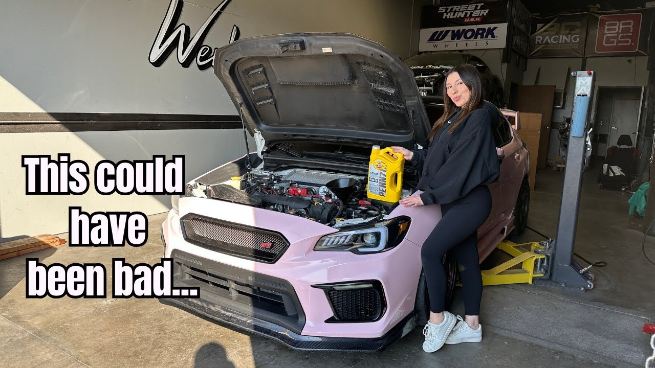 You won't believe what I found when servicing the STI...
