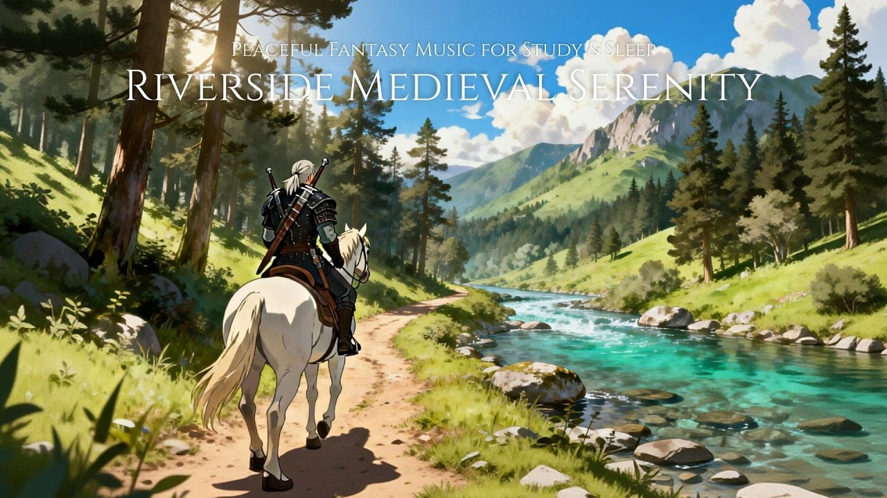 Riverside Medieval Serenity | Peaceful Fantasy Music for Study & Sleep