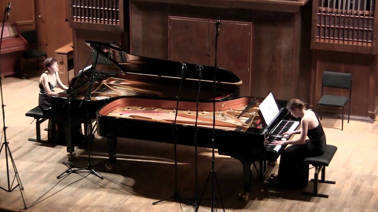 Schumann, Andante and variations for two pianos op. 46