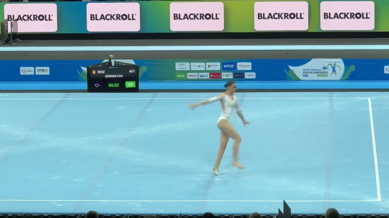 Lilia Cosman Floor qualifications - 2025 European Championships