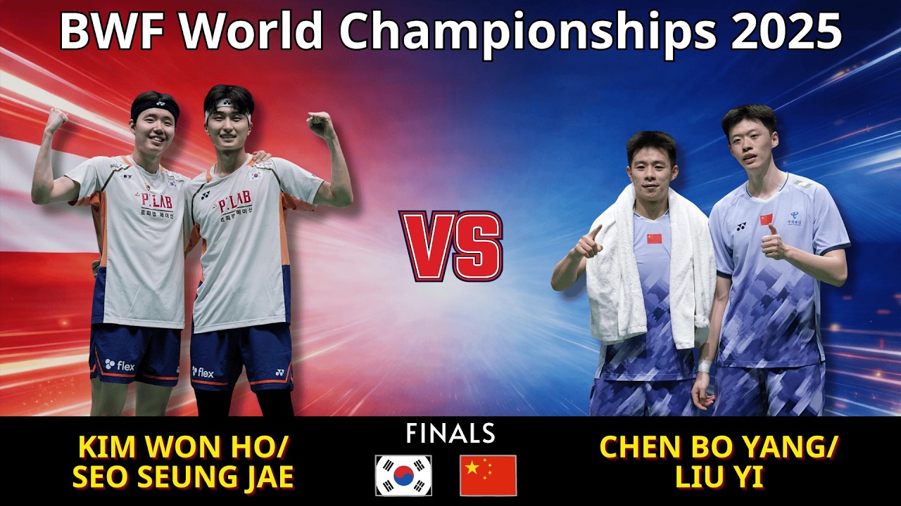 🔥 UNBELIEVABLE POWER 🔥 Kim Won Ho/Seo Seung Jae (KOR) vs Chen Bo Yang/Liu Yi (CHN) | Full Score