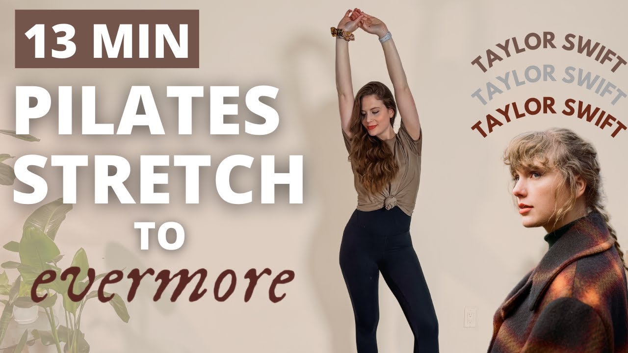 “Evermore” Pilates & Stretch Routine | Gentle Warm-Up, Core, & Cool-Down | Taylor Swift Workout