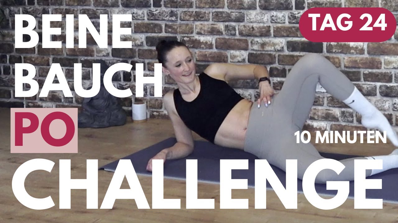 Tag 24 - Po-Workout für einen straffen & runden Booty 🍑🔥