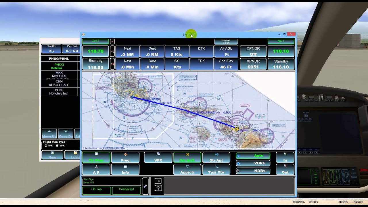Pilot2ATC Simple Flight Plan Tutorial