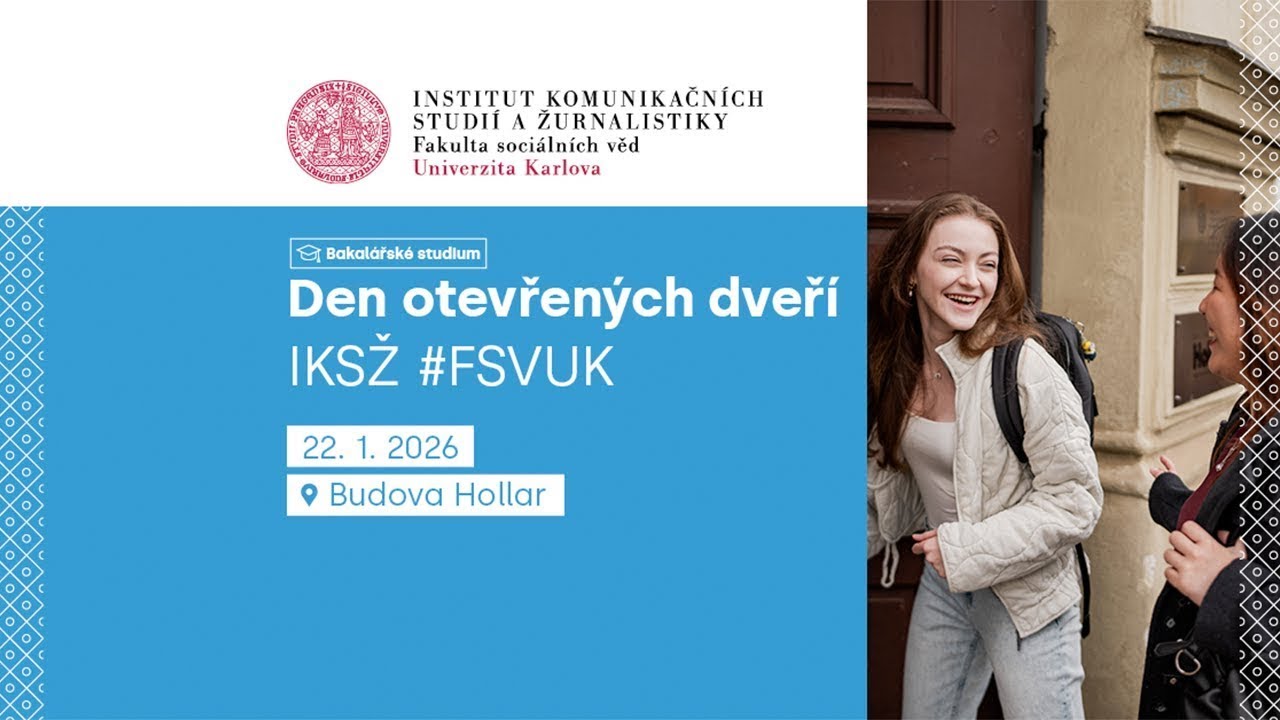 Den otevřených dveří IKSŽ 2026 - bakalářské studium