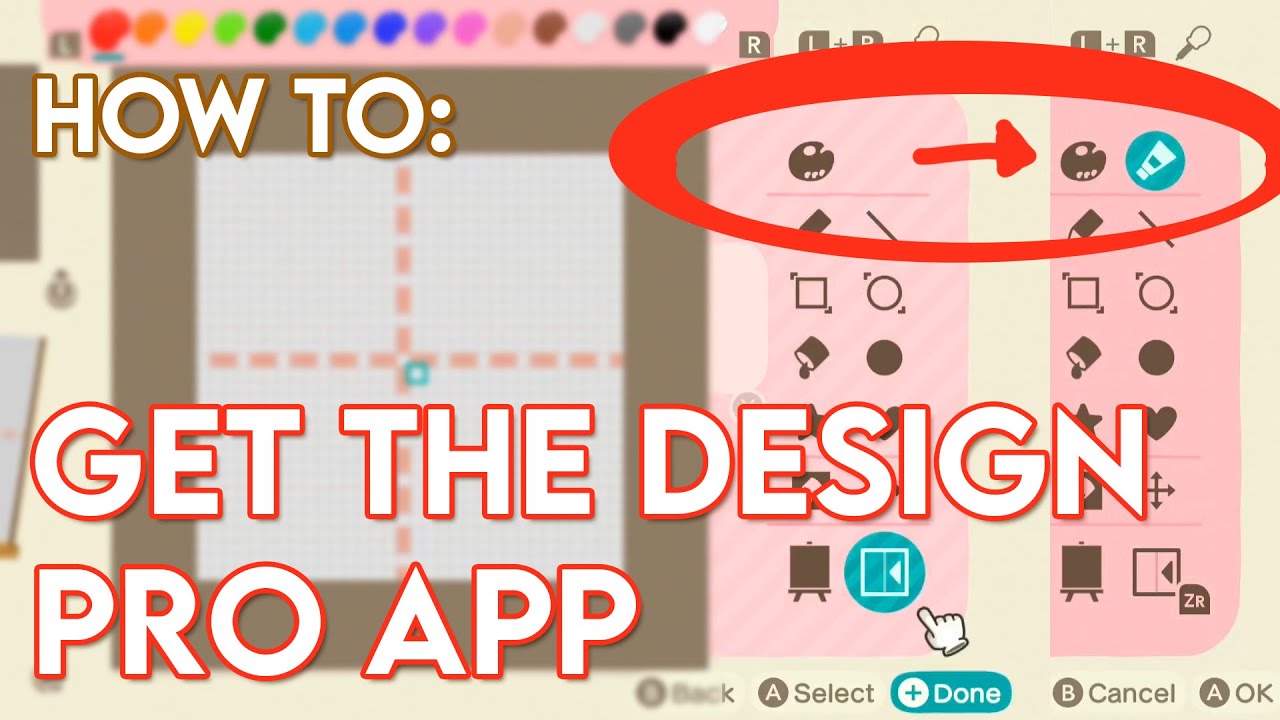How to: Get the Designer Pro App! - Animal Crossing New Horizons