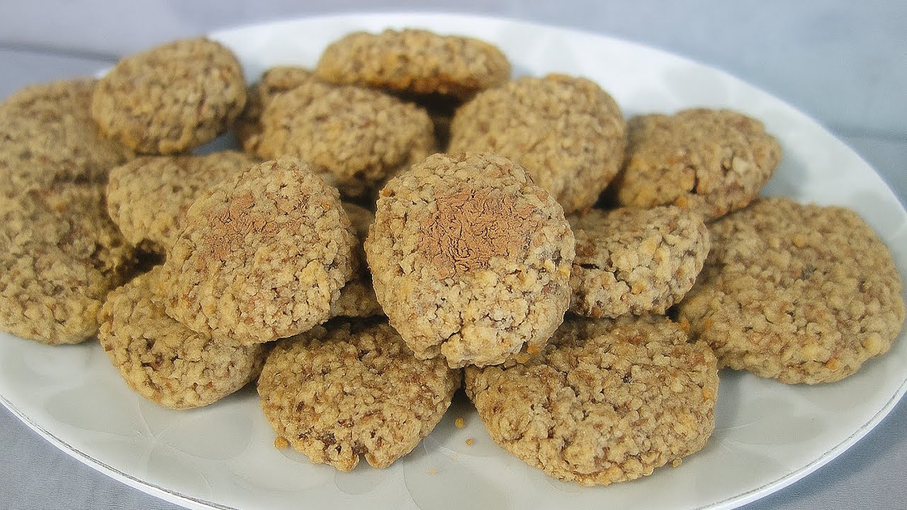 Ciasteczka orzechowe 🍪  tylko 3 składniki! Prosty i szybki przepis #heniafoks