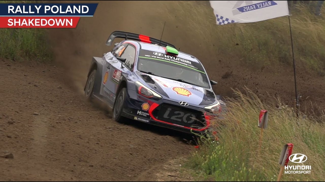 Rally Poland Shakedown - Hyundai Motorsport 2017