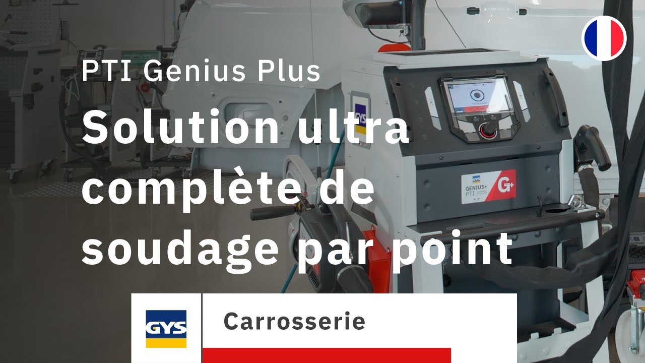 PTI Genius Plus - La solution ultra complète de soudage par point