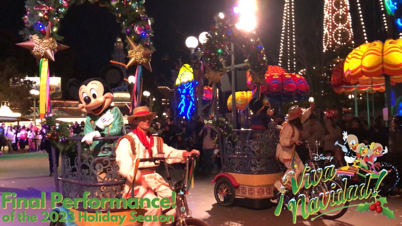 Disney’s ¡Viva Navidad! Street Party: Last Performance of the 2023 Holiday Season - January 7, 2024