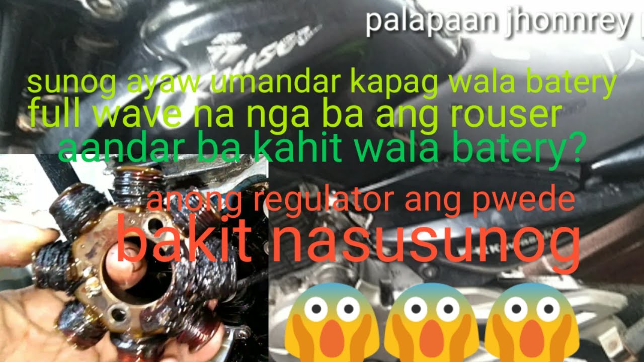 KAWASAKI ROUSER 135 PAANO MAG TEST NG STATOR NG MANO MANO AYAW UMANDAR KAPAG WALA BATERY ?