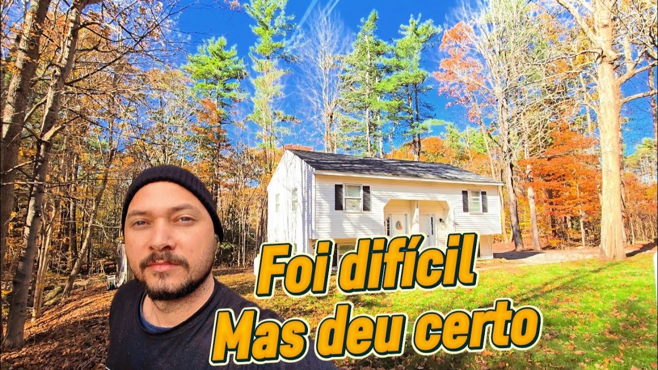Minha nova casa nos Estados Unidos, pequena e aconchegante e um bom pre&ccedil;o