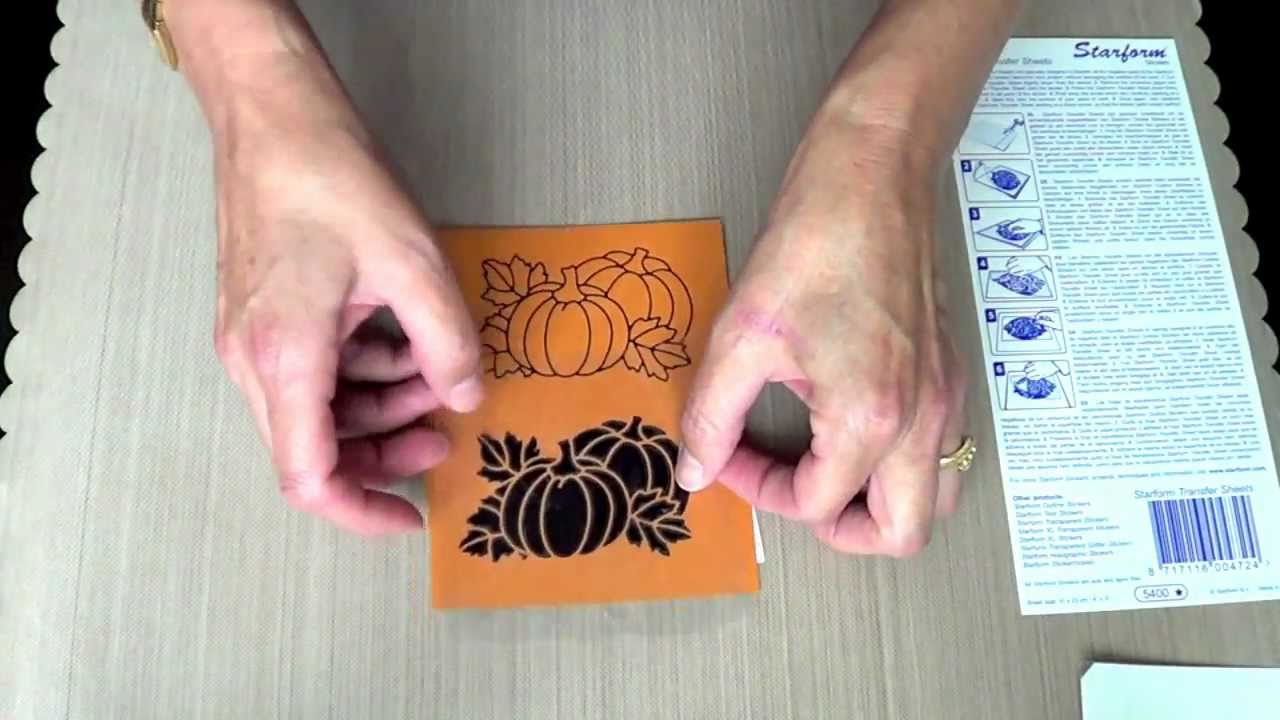 Elizabeth Craft Designs - How to use Transfer Sheets