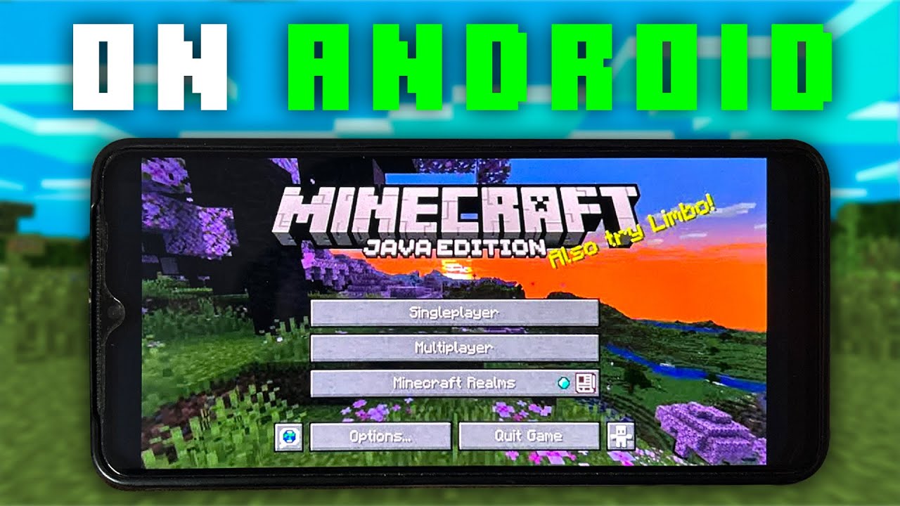 Easy way to play minecraft java on android | How to install minecraft java in PHONE !!!