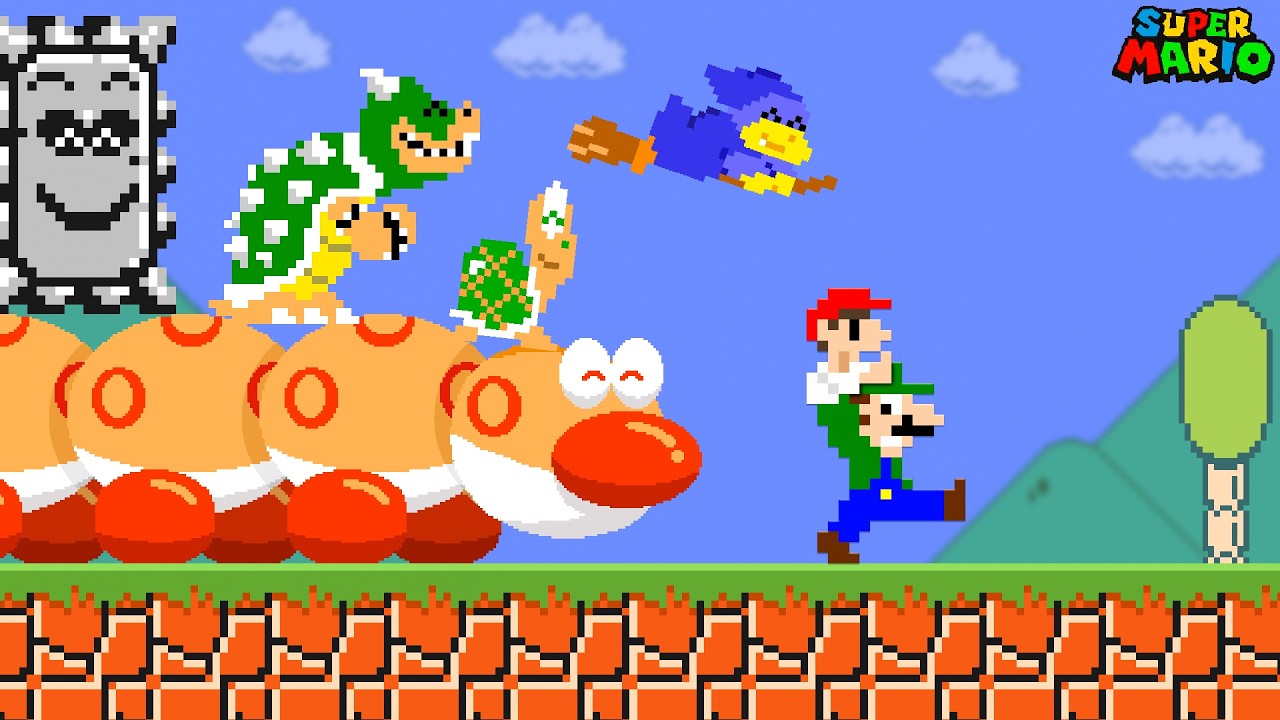 Super Mario Bros., When Every Enemy Felt Soft for Tiny Mario