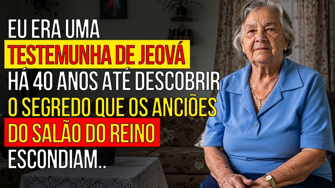 HISTÓRIA REAL: EU ERA TESTEMUNHA DE JEOVÁ HÁ 40 ANOS ATÉ DESCOBRIR O SEGREDO QUE O SALÃO DO REINO...