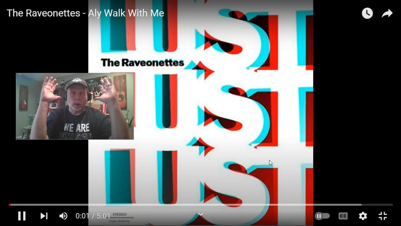 THE RAVEONETTES – Aly Walk With Me | INTO THE MUSIC REACTION | Ko-Fi Request