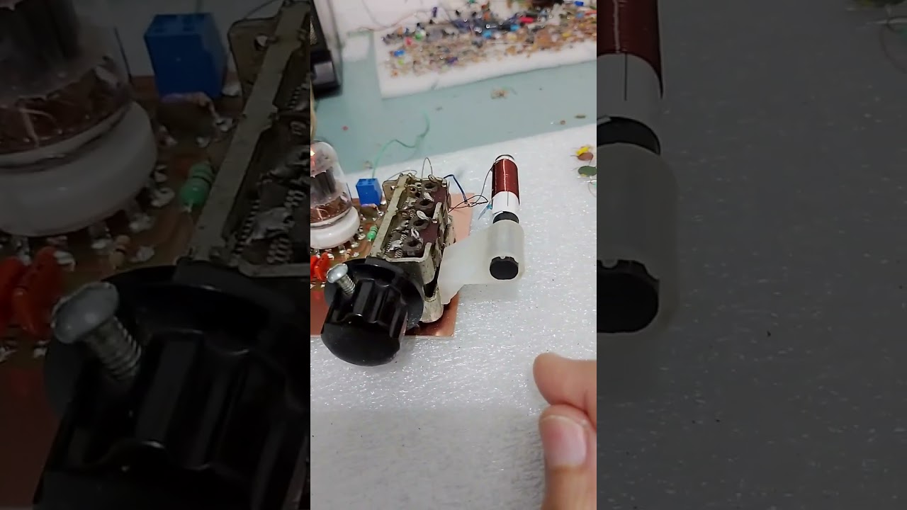 Projeto Receptor Regenerativo AM com Bobina com Ferrite válvulado
