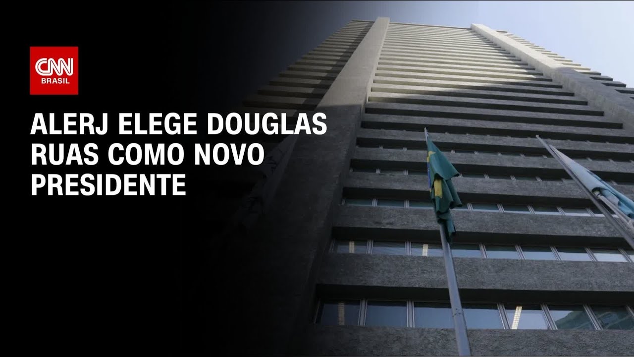 Douglas Ruas &eacute; eleito novo presidente da Alerj | CNN 360&ordm;