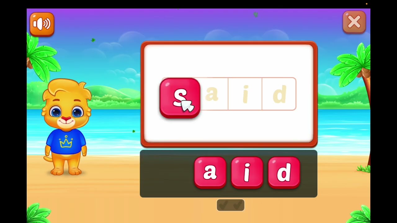 Learn to Spell Sight Words for Kids | Lucas & Friends | Fun Learning Kids Game Part 5