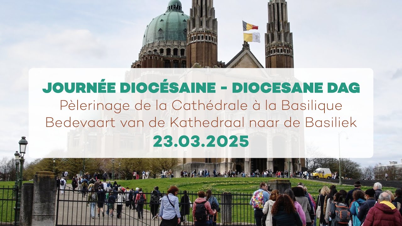 Un millier de pèlerins en marche à Bruxelles - Duizend pelgrims op weg in Brussel