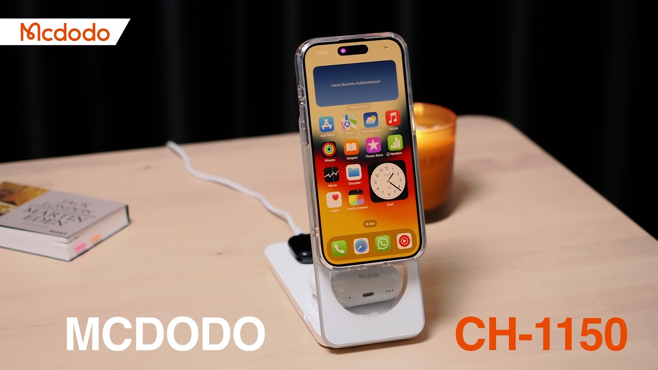 Mcdodo CH-1150 3'ü 1 Arada Kablosuz Şarj Standı İncelemesi