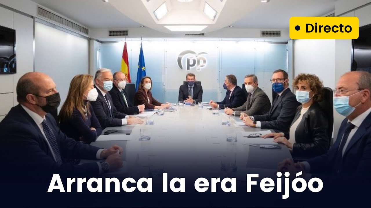 Primer comit&eacute; de direcci&oacute;n del PP de Feij&oacute;o