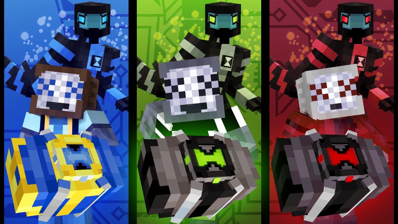 Настройте свой Омнитрикс! Alien Evolution: Первый релиз (Minecraft Ben 10)