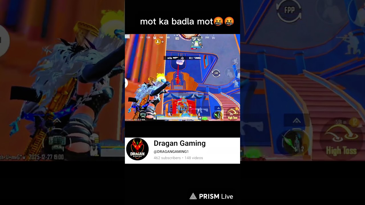 @Dragangaming😤Livik fight bgmi gameplay❄️