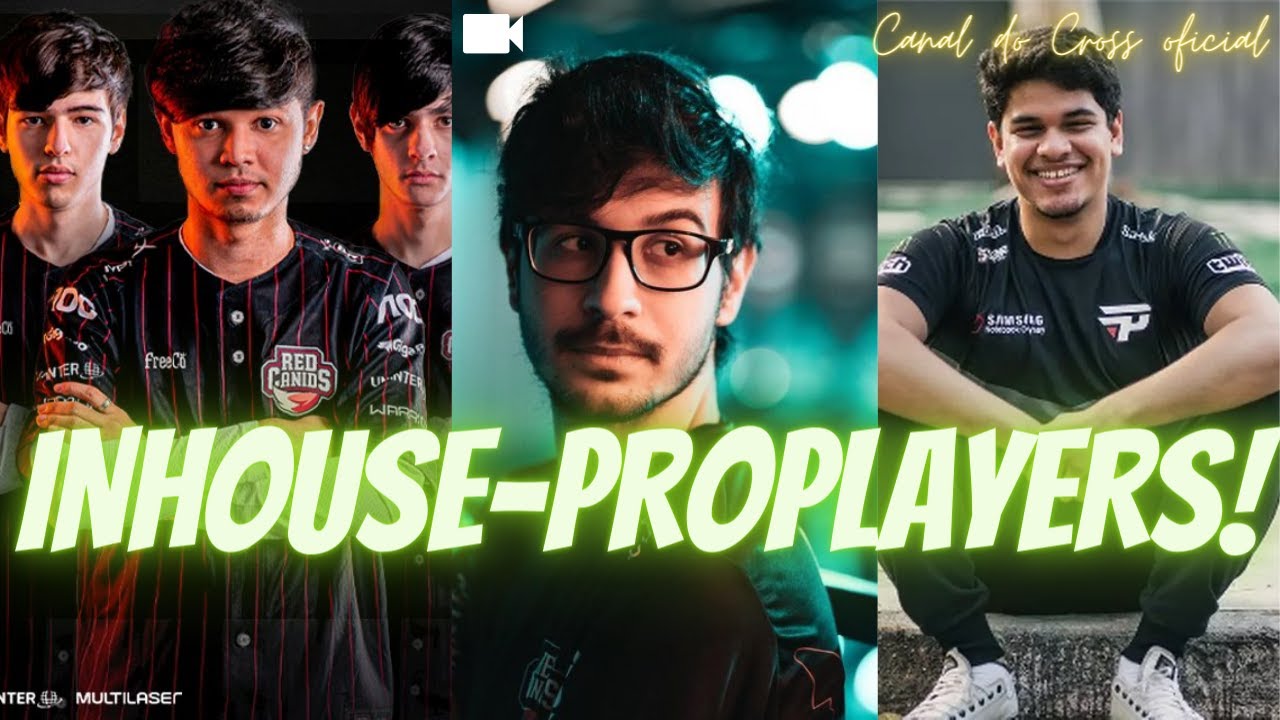 Revolta, Titan e Ayel (HOKAGE) no Inhouse dos Proplayers