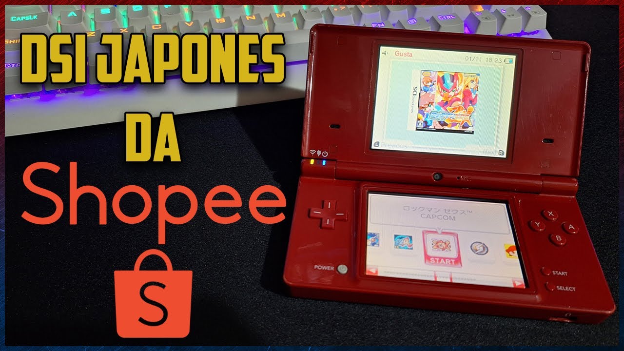 Importei um DSi do JAPÃO pela SHOPEE - deu bom?