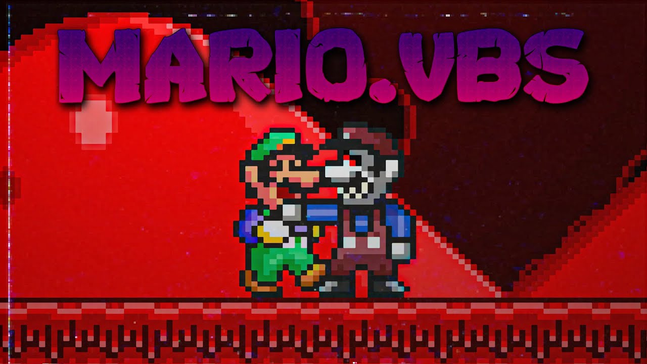 Mario.VBS (Super Mario Bros. Creepypasta) - Demo Gameplay 4K60FPS!