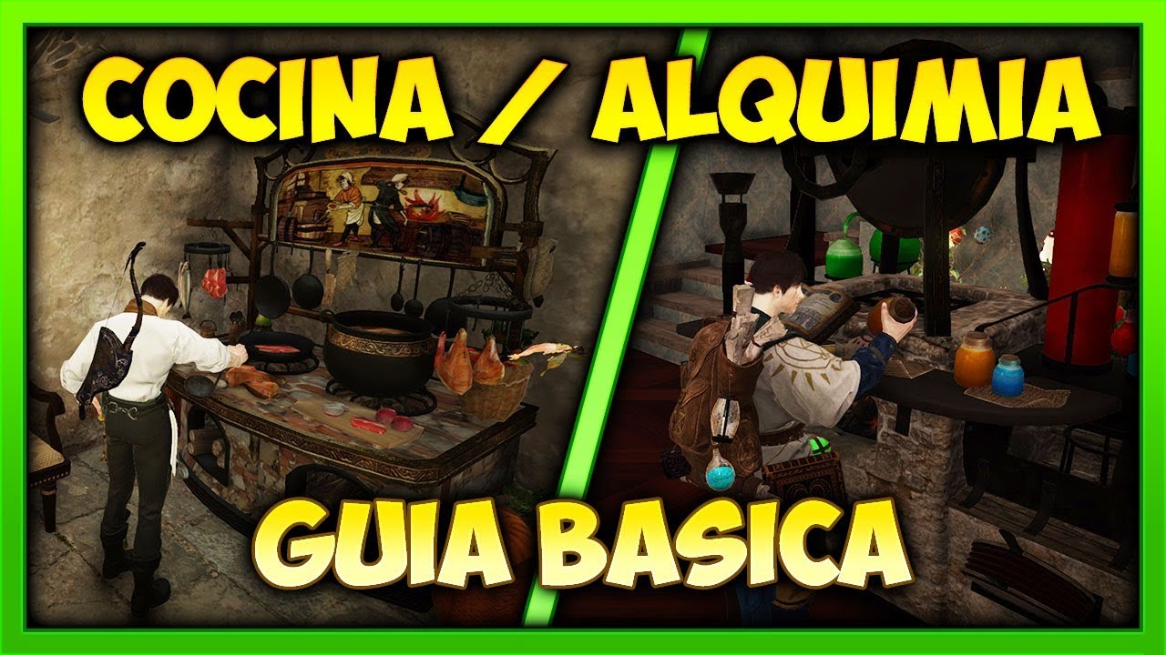 GUIA INICIAL DE COCINA Y ALQUIMIA | TODO LO QUE DEBES SABER - BLACK DESERT 2019