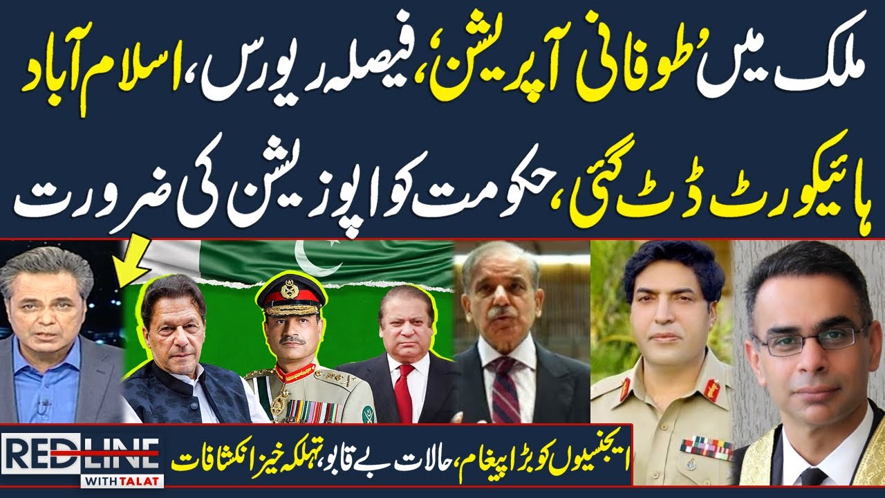 Red Line With Talat Hussain | Another Big Decision From Court | Govt In Trouble | Samaa TV