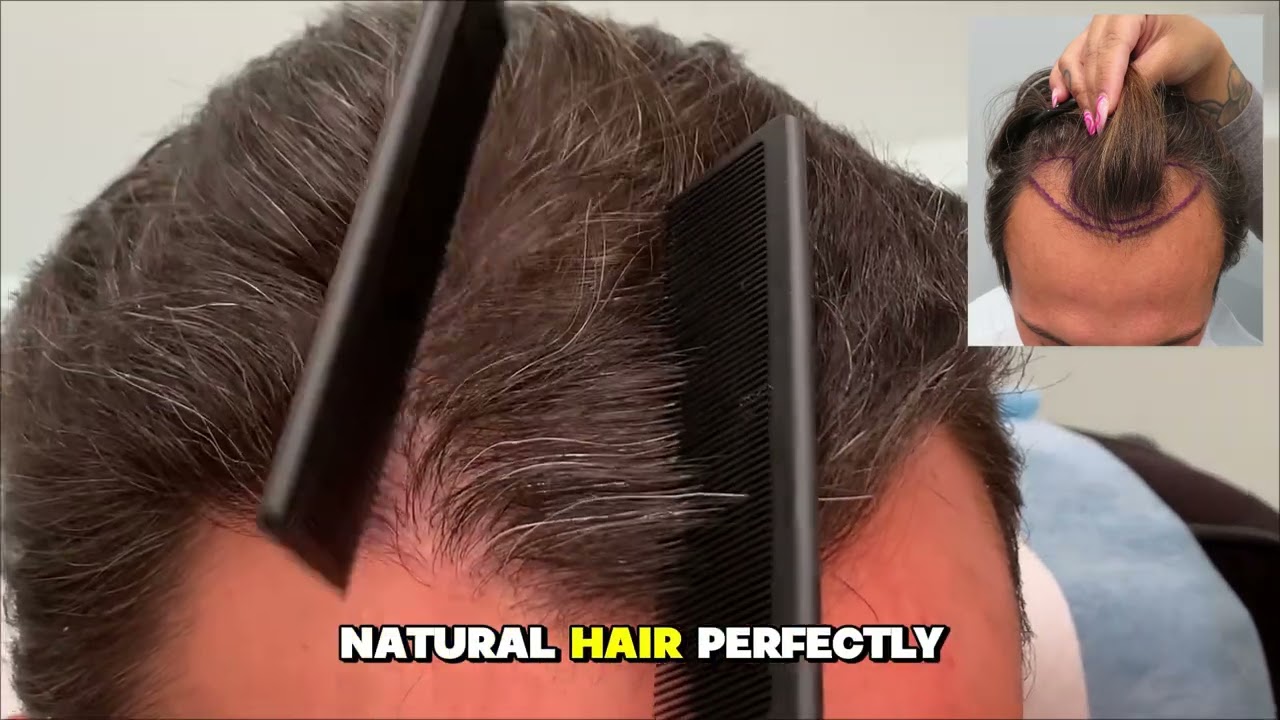 2177 FUE Grafts at the Hairline Class 2