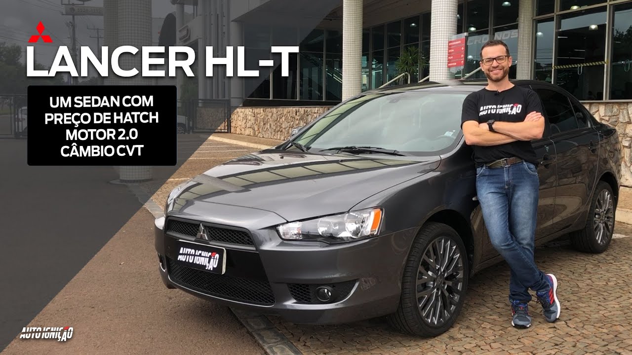 MITSUBISHI LANCER HL-T UM SEDAN COM PREÇO DE HATCH