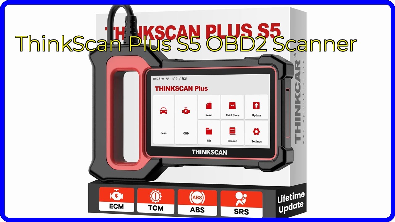 REVIEW (2025): ThinkScan Plus S5 OBD2 Scanner. ESSENTIAL details.