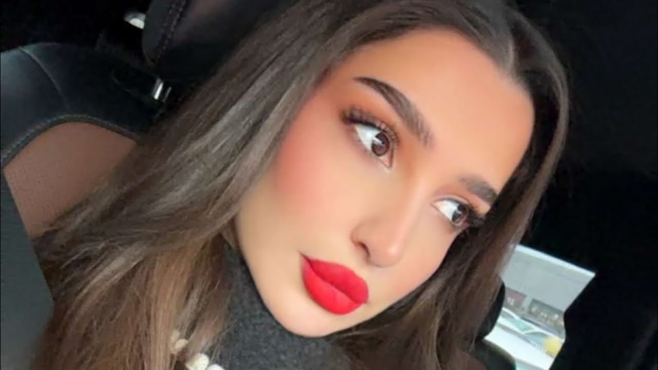 تتوريال مكياج راقي وروج احمر خيااااال من سناب رندا حجاج