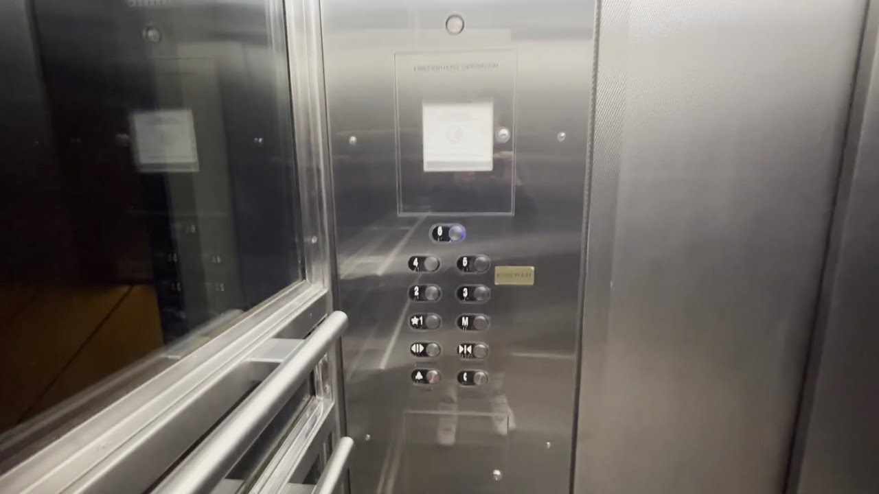 The Other Otis Elevator at the North Parking Garage South Coast Plaza in Costa Mesa, CA